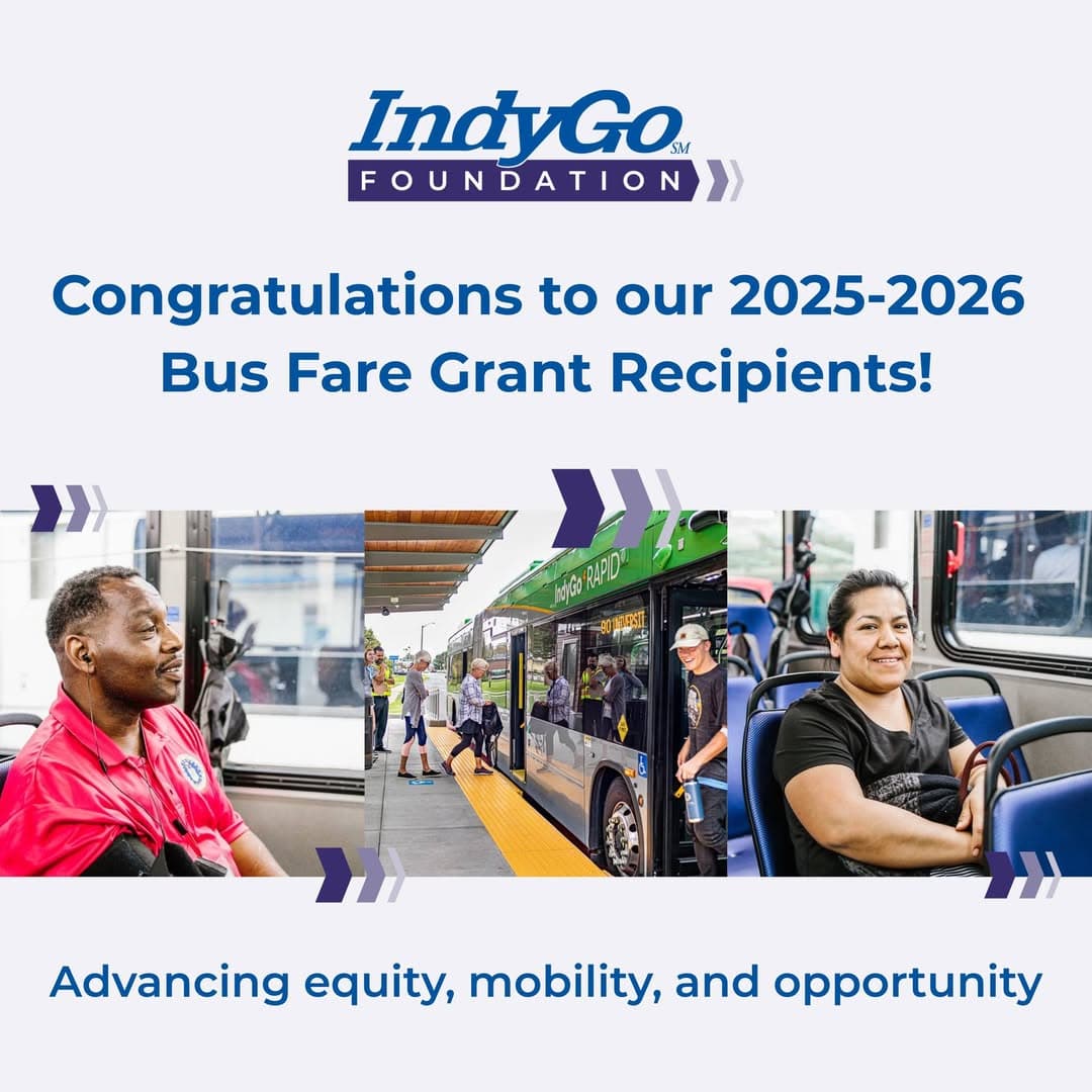 IndyGo Foundation Awards Bus Fare Grants to 136 Local Nonprofits